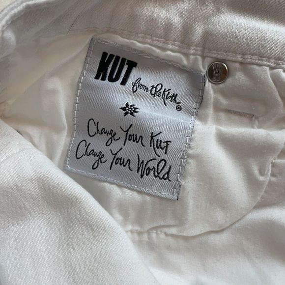 Kut from the Kloth White Skinny Jeans - Picture 8 of 9